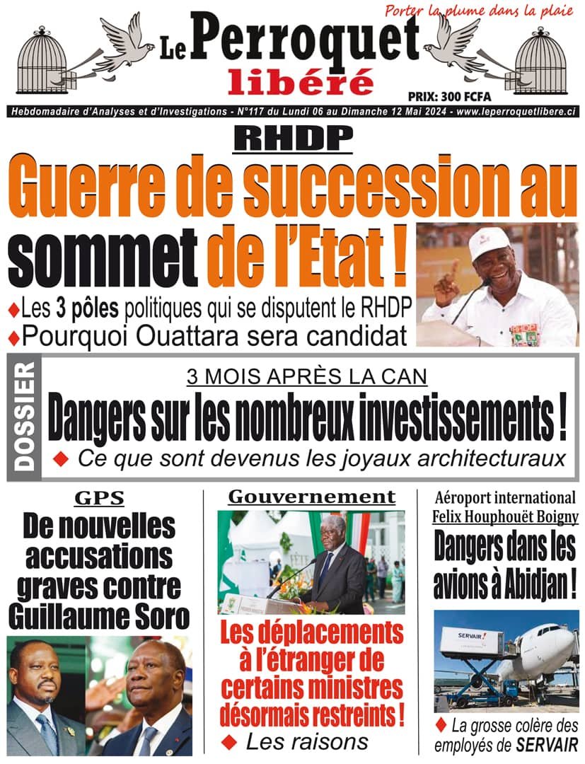 Perroquet Libéré n°117_revu du Lundi 06 au Dimanche 12 Mai 2024