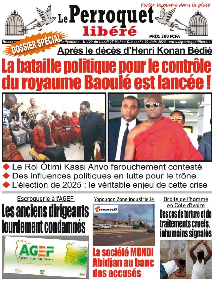 Perroquet Libéré n°120_revu du Lundi 27 au Dimanche 02 juin 2024