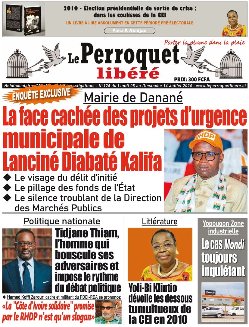 Perroquet Libéré n°124_revu du lundi 08 au Dimanche 14 juillet 2024