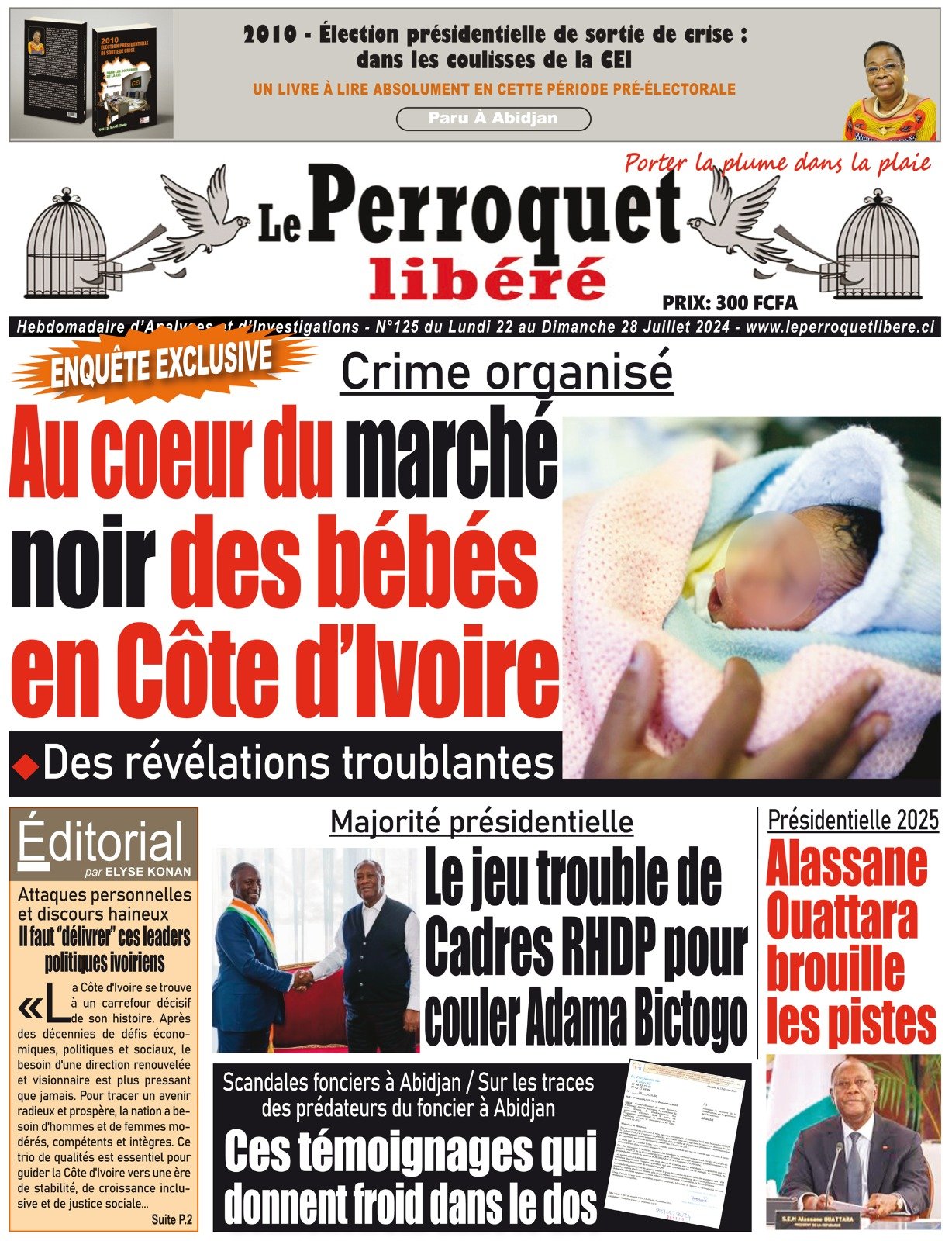 Perroquet Libéré n°125_revu du Lundi 22 au Dimanche 28 juillet 2024