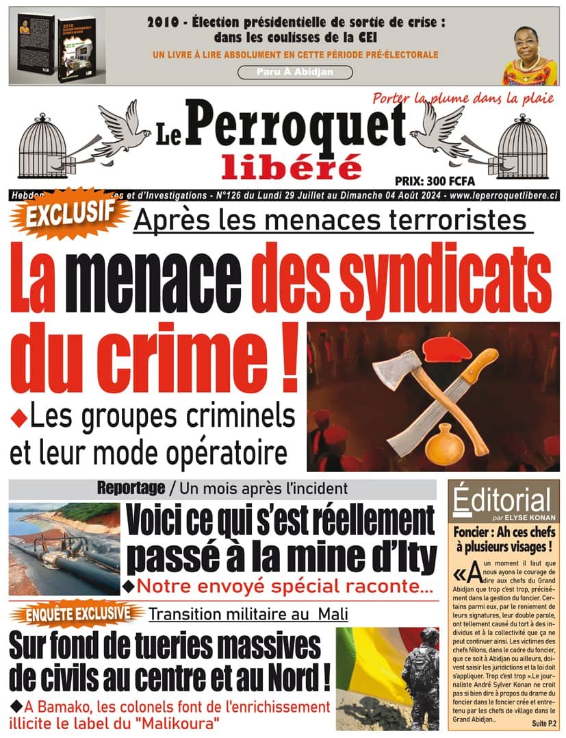 Perroquet Libéré n°126_revu du Lundi 29 au Dimanche 04 août 2024