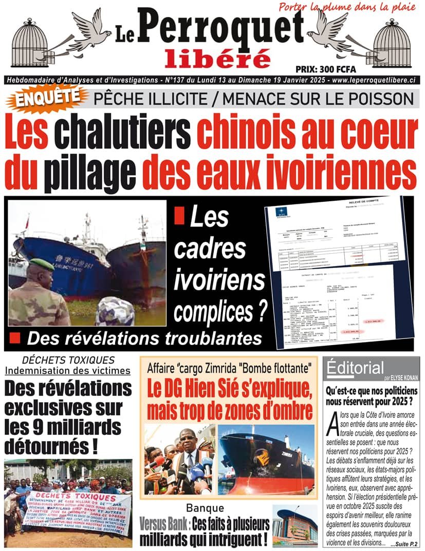 Perroquet Libéré n°137_revu du Lundi 13 au Dimanche 19 janvier 2025