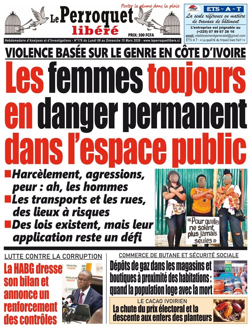 Perroquet libéré n°176 du lundi 09 mars au dimanche 15 mars 2026