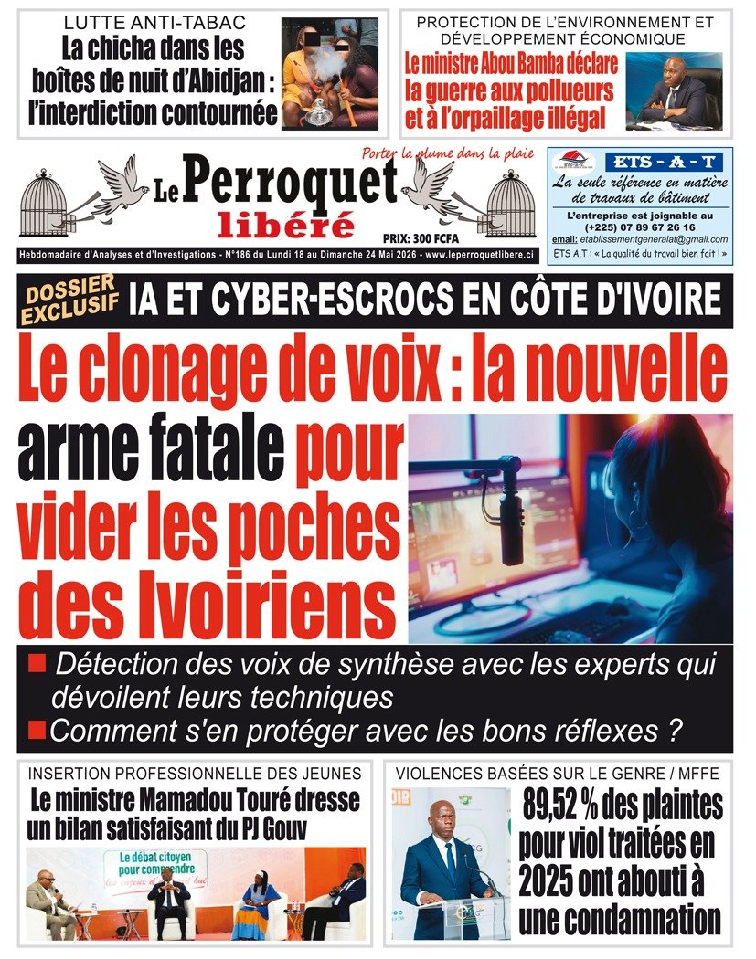 Perroquet libéré n°187 du lundi 18 mai au dimanche 24 mai 2026