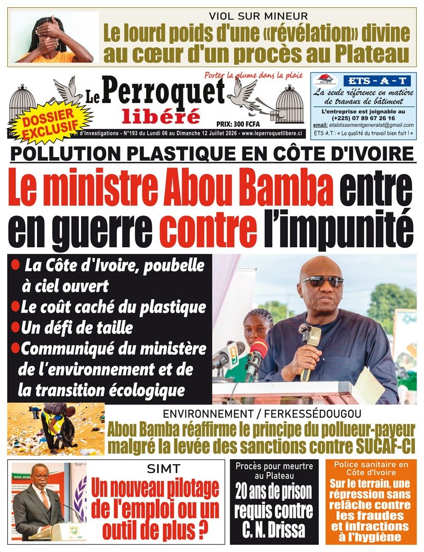 Perroquet libéré n°193 du lundi 06 juillet au dimanche 12 juillet 2026