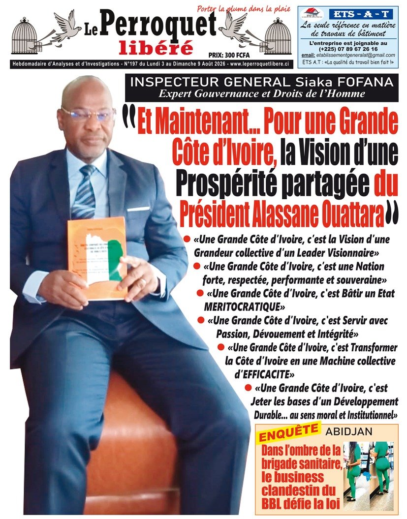 Perroquet libéré n°197 du lundi 03 août au dimanche 09 août 2026